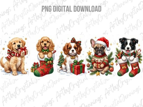 Download Christmas Holiday Puppy Dog PNG - Premium Resources