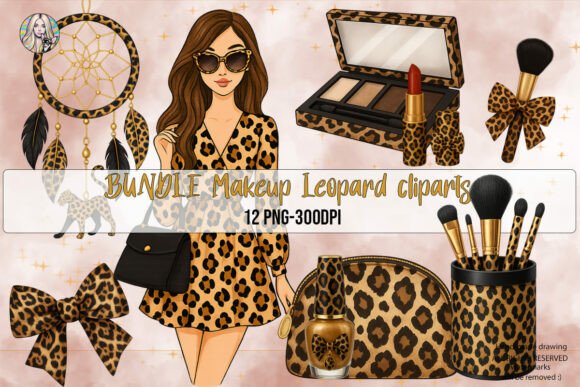 Download Fashion Girl Makeup Style Bundle Design - Makeup Collection